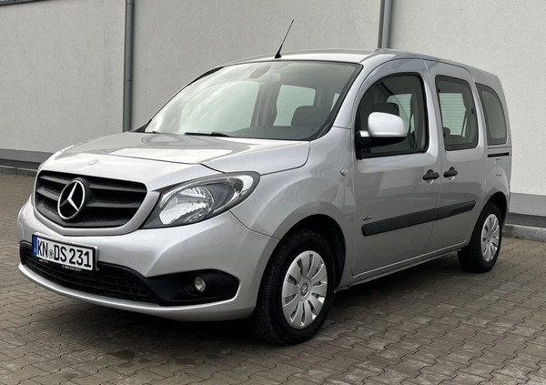 Mercedes-Benz Citan cena 26500 przebieg: 204000, rok produkcji 2013 z Barczewo małe 22